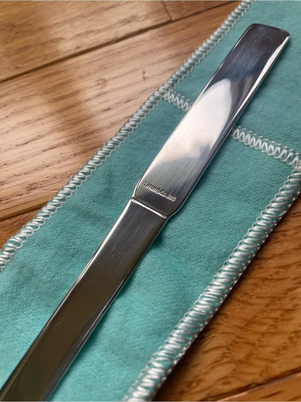 Tiffany & Co. Sterling Silver Letter Opener Original Packaging